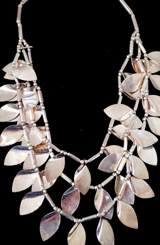 Silver necklace